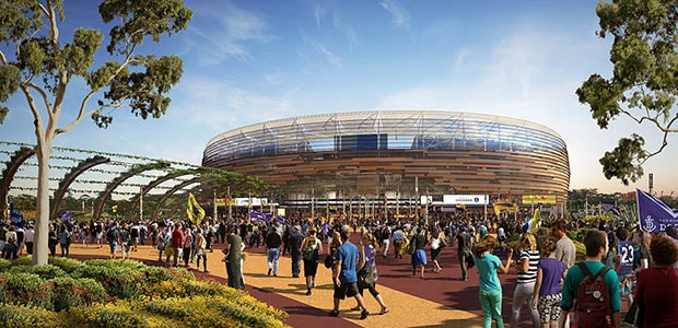 An artist's view of the new Perth stadium - ${keywords}